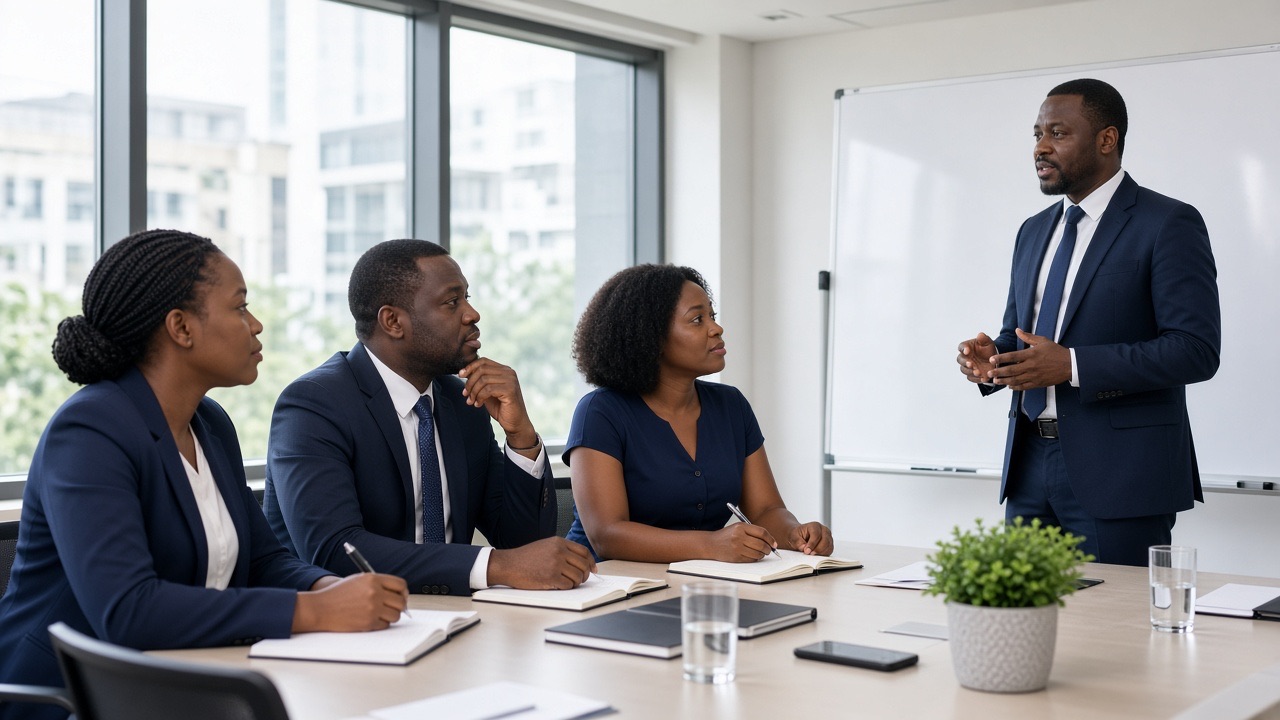 Professional training and consulting session